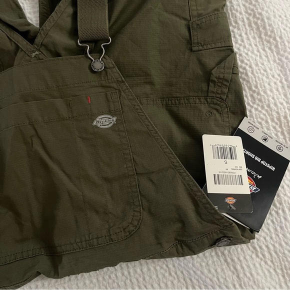 Dickies Womens Women's Cooling Ripstop Bib overalls 7” Shortalls - Picture 5 of 5